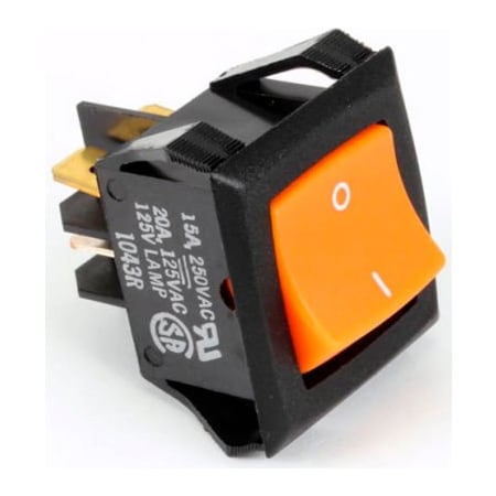 Allpoints Allpoints 8003064 20A at Dpst Lighted Switch For Duke Manufacturing 8003064
